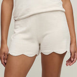 CCUL Scalloped Short | Sand Dune