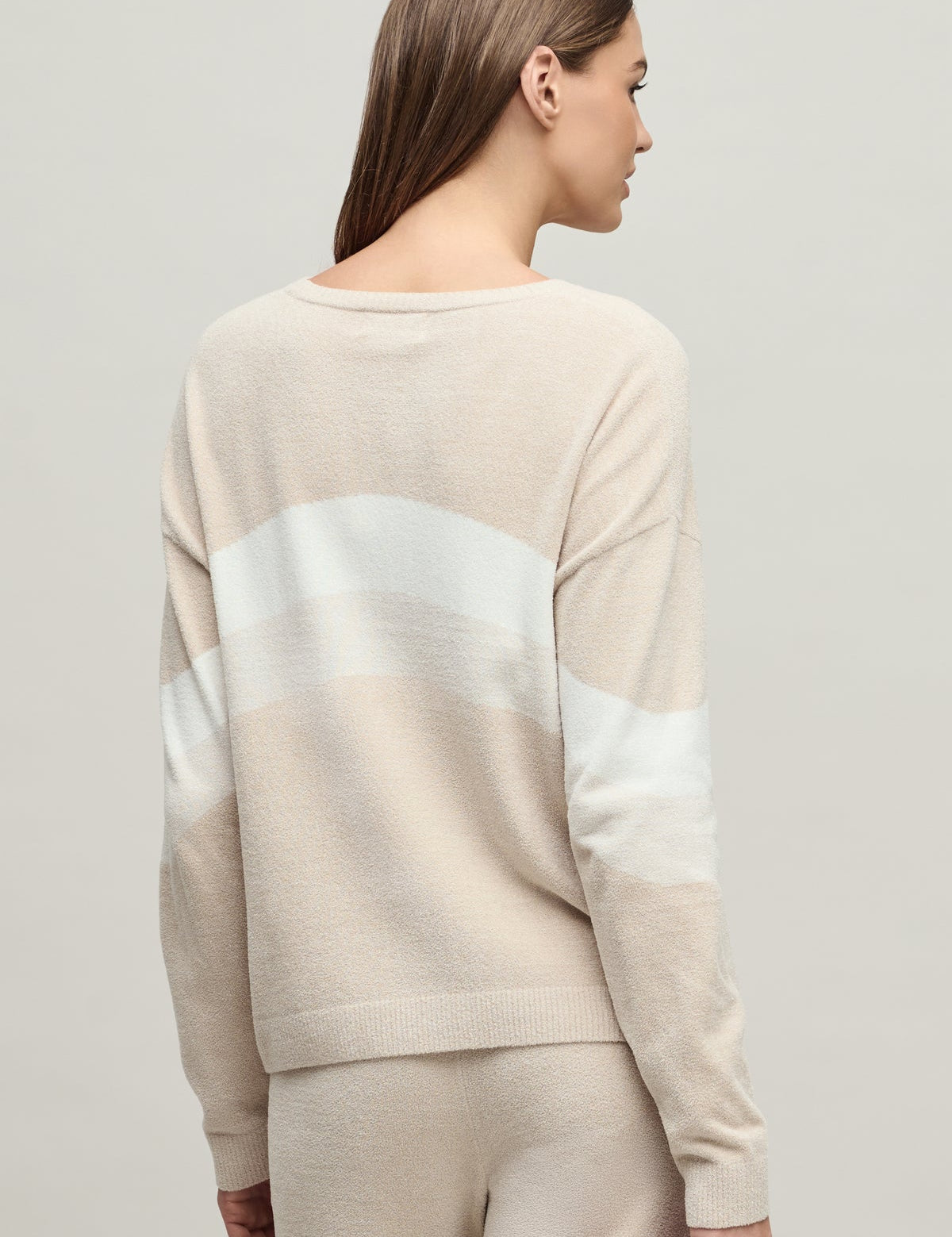CozyChic Ultra Lite® Wavy Colorblock Pullover