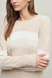 CozyChic Ultra Lite® Wavy Colorblock Pullover