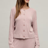CozyChic Ultra Lite® Textured Rib Cardigan