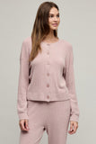 CozyChic Ultra Lite® Textured Rib Cardigan