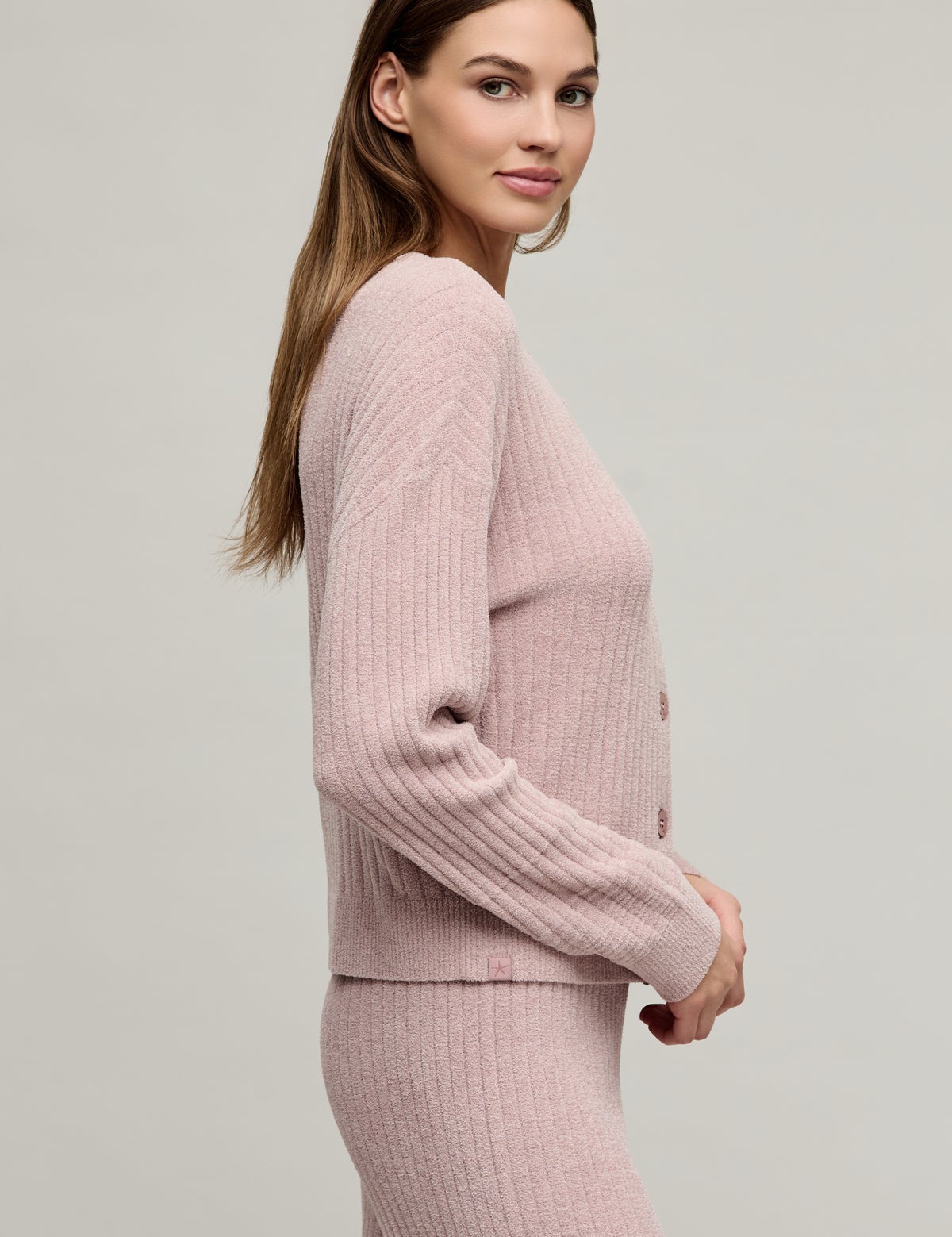 CozyChic Ultra Lite® Textured Rib Cardigan