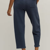 Brushed Fleece Seamed Ankle Pant