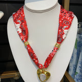 Scarf Charm Necklace