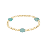 Admire Gem 3mm Gold Bracelet