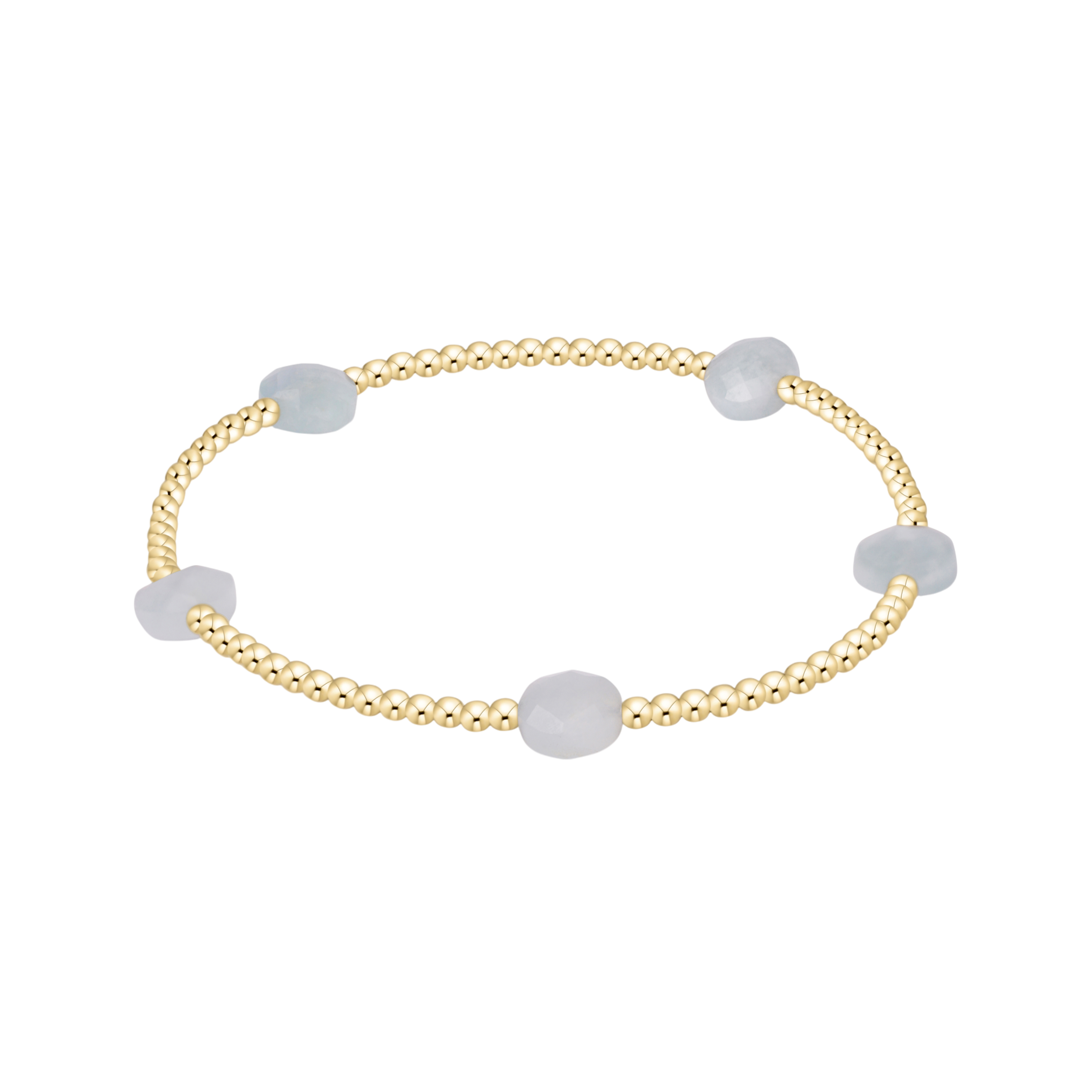 Admire Gem 2mm Gold Bracelet