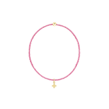 Hope Classic Signature Cross Small Gold Charm Bracelets | 26SS