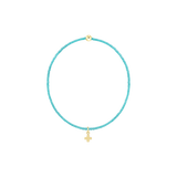 Hope Classic Signature Cross Small Gold Charm Bracelets | 26SS