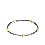 a bracelet with beads on it