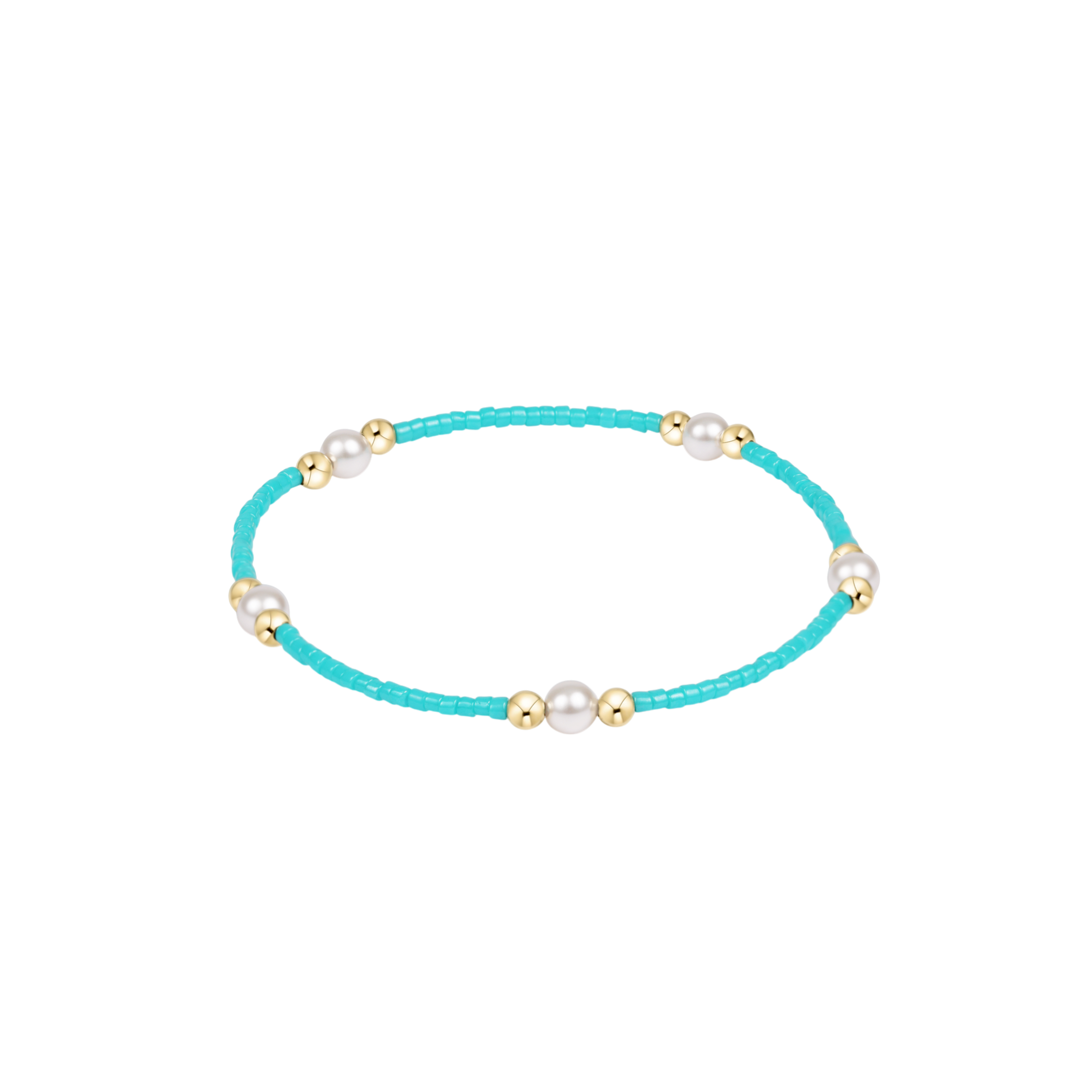 Hope Purpose Pearl Bracelets | Turquoise, Bubblegum, & Sea Glass 26SS