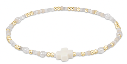 enewton Extends - Hope Unwritten Signature Cross Bracelet | Call Me On My Shellphone