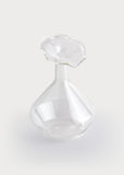 Glass Angled Neck Vase