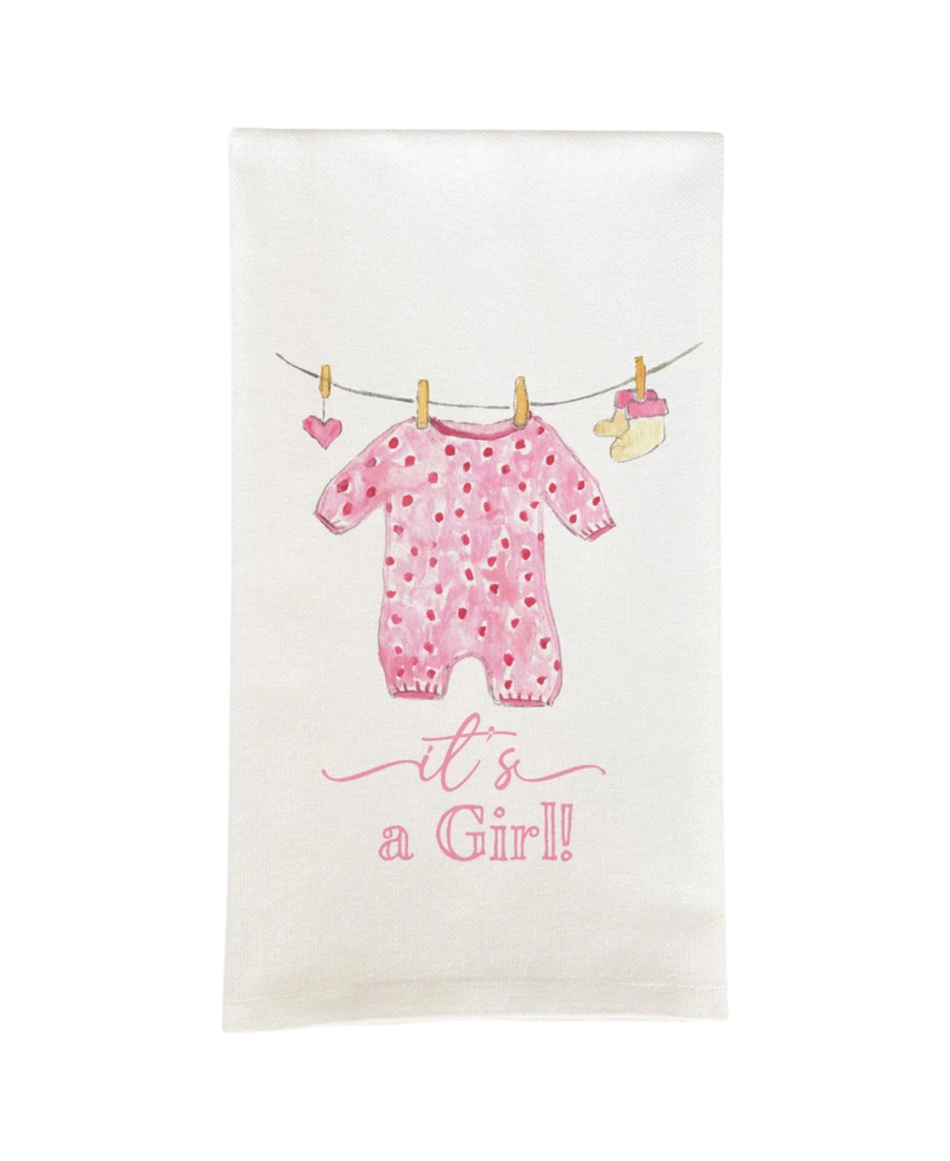 Baby Girl Clothing with Its a Girl-French Graffiti-1449Q
