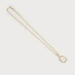 Bamboo With Stone Pendant Necklace-AnabelAram-13011109623