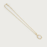 Bamboo With Stone Pendant Necklace-AnabelAram-13011109623