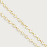 Bamboo With Stone Pendant Necklace-AnabelAram-13011109623