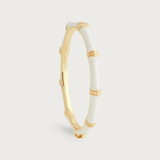 Bamboo Enameled Hinged Bangle-Anabel Aram