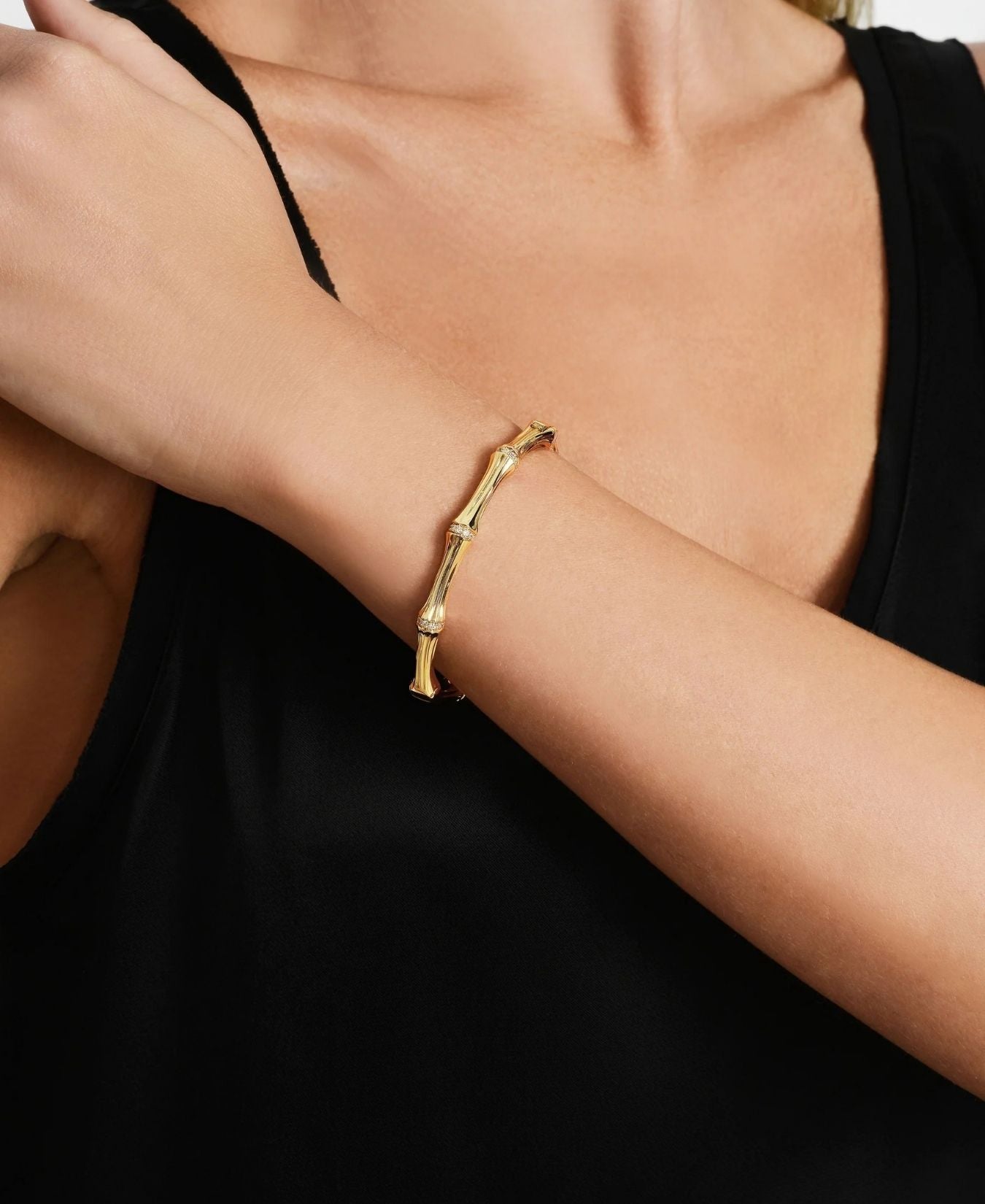 Bamboo Hinged Bangle-AnabelAram-12011102323