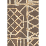 Bamboo Screen Chestnut-paper Linen Paper Linen Guest Towels - 12 Per Package_Caspari_17884GG-BRN