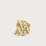 Bamboo Wide Ring-Anabel Aram

