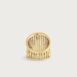 Bamboo Wide Ring-Anabel Aram
