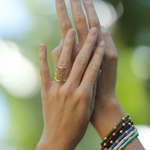 Bamboo Wide Ring-Anabel Aram
