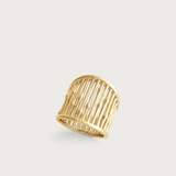 Bamboo Wide Ring-Anabel Aram
