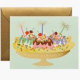 Banana Split Birthday Card