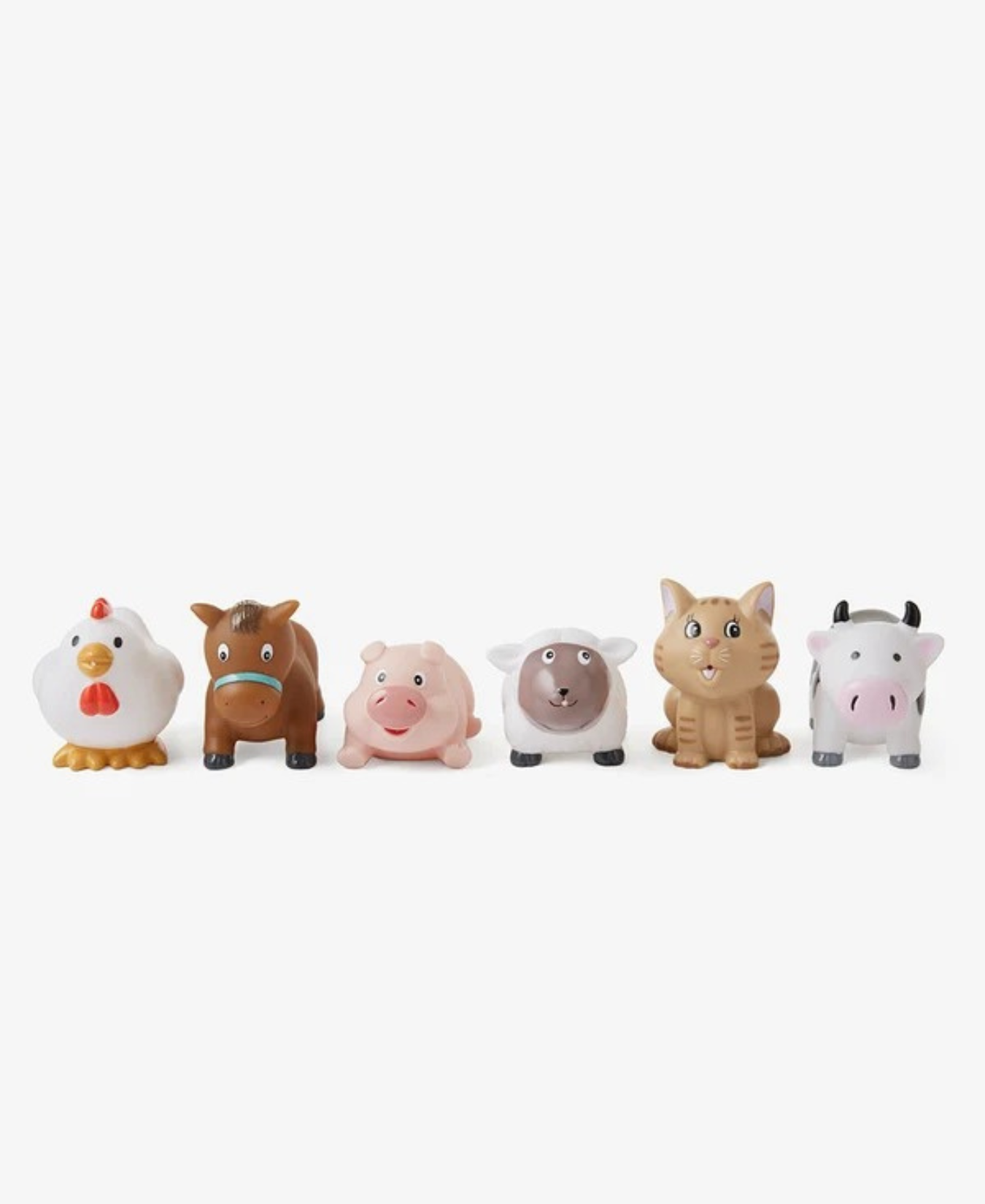 Barnyard Party Squirties | 6 Pieces_elegant Baby_40599