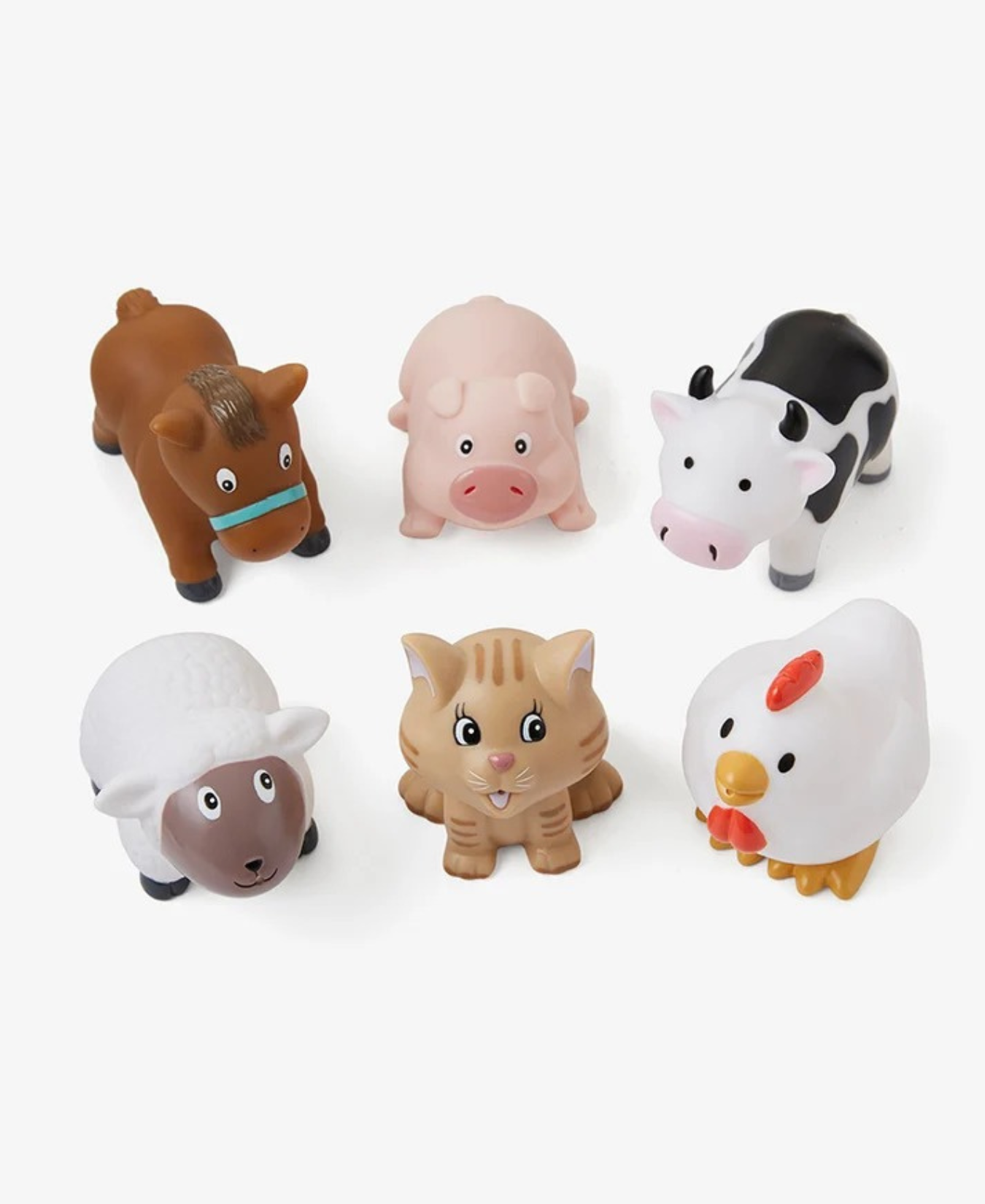 Barnyard Party Squirties | 6 Pieces_elegant Baby_40599