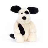 Bashful Puppy Black & Cream Medium_Jellycat_BAS3BCP