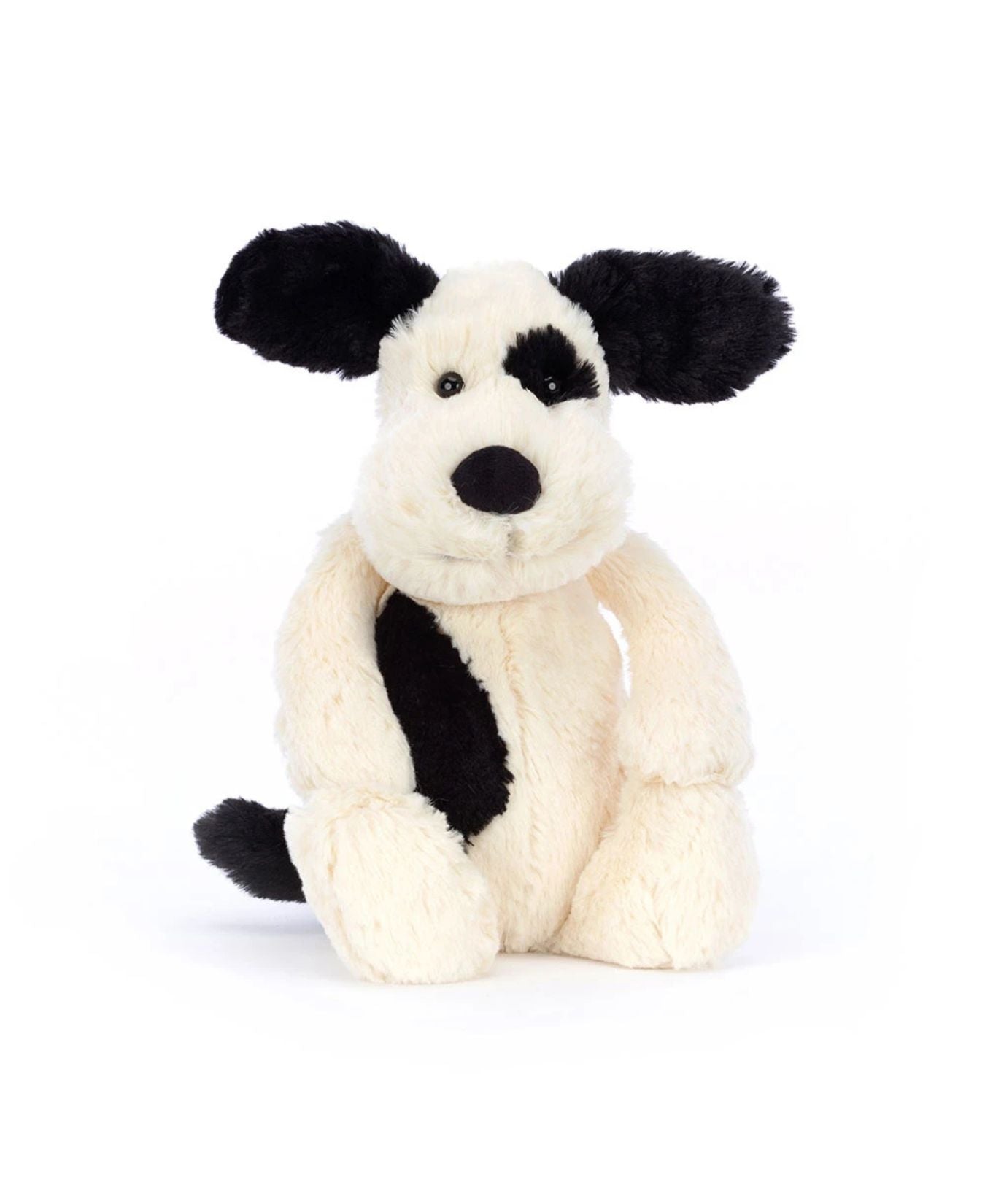 Bashful Puppy Black & Cream Medium_Jellycat_BAS3BCP
