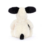 Bashful Puppy Black & Cream Medium_Jellycat_BAS3BCP