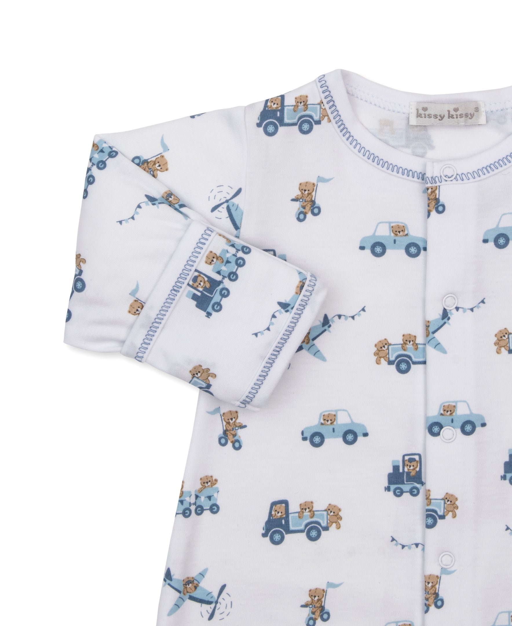 Bears On The Go Convertible Baby Gown_Kissy Kissy_KBW14743N