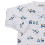 Bears On The Go Printed Footie With Zipper_Kissy Kissy_KBQ14740N-K999
