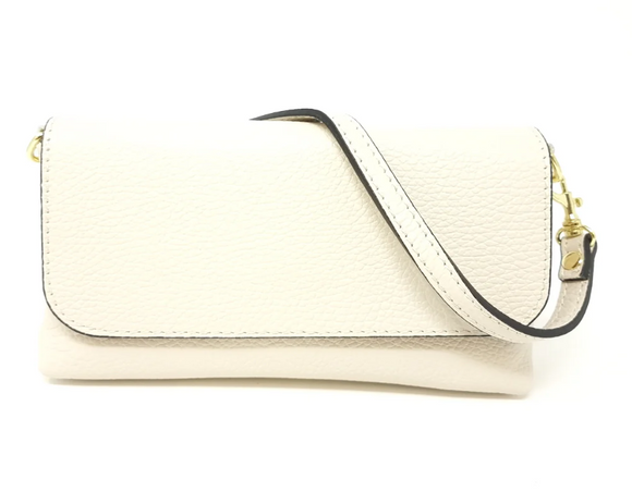 Leather Crossbody Clutch