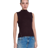 Birch Sleeveless Turtleneck With Button Detail_Central Park West_CF26-10698S-CHE