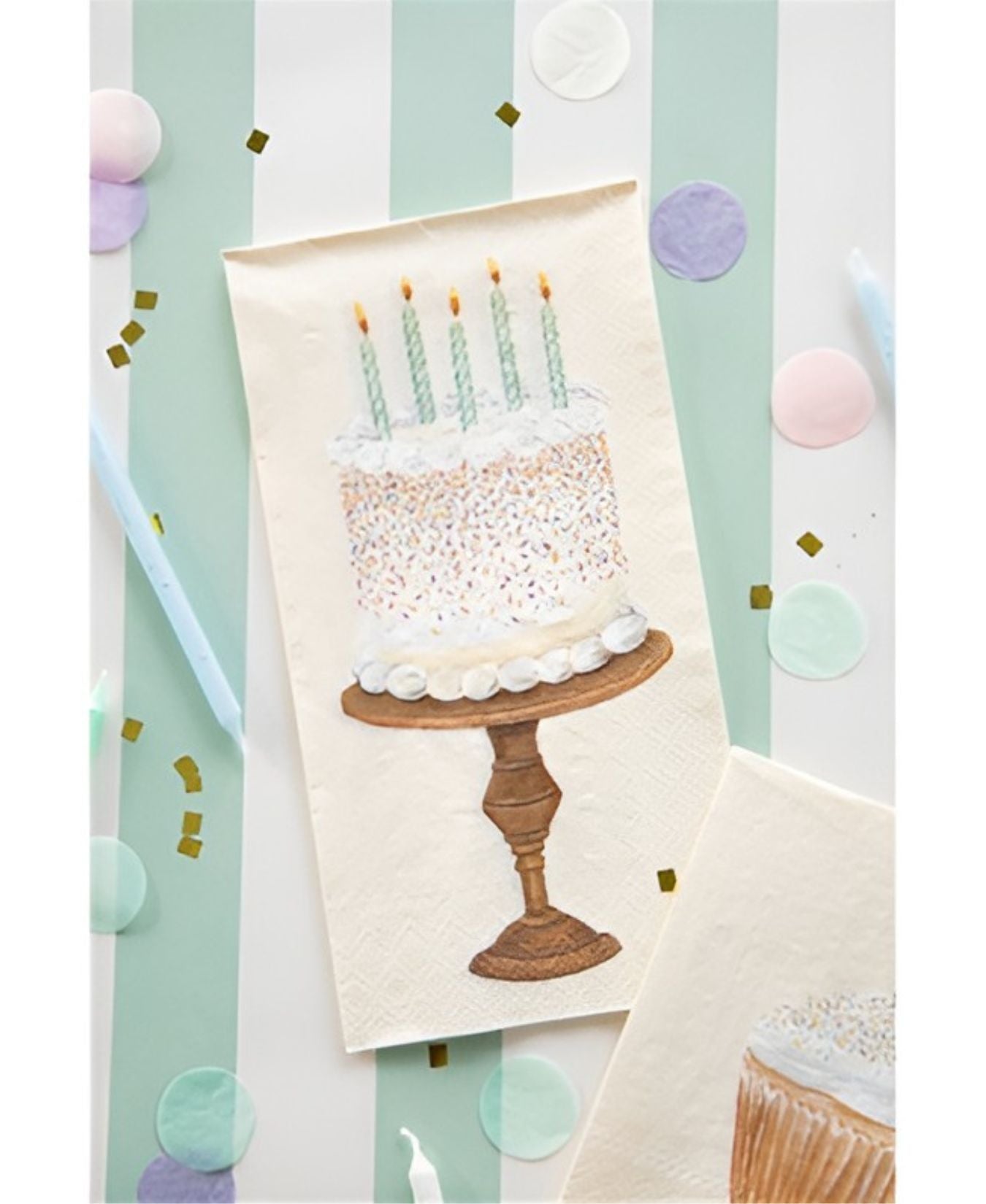 Birthday Cake Guest Napkin_Hester&Cook_KP1506