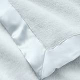 Blanket Blue Fleece with Satin Trim_Elegant Baby_89570