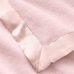 Blanket Pink Fleece with Satin Trim_Elegant Baby_89563