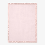Blanket Pink Fleece with Satin Trim_Elegant Baby_89563