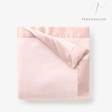 Blanket Pink Fleece with Satin Trim_Elegant Baby_89563