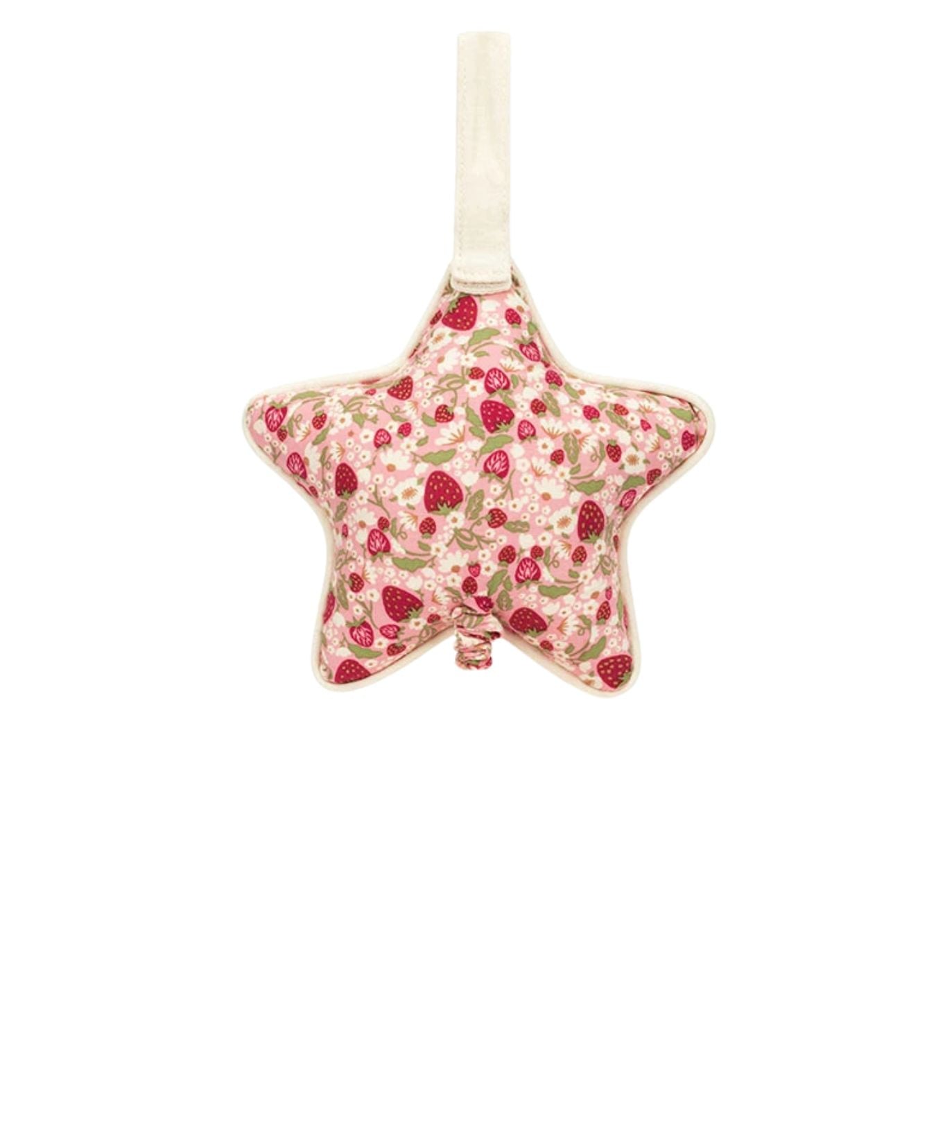 Blossom Cream Bunny 'Berry' Musical Pull_Jellycat_MP4MS