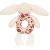 Blossom Cream Bunny 'Bery' Ring Rattle_Jellycat_BRR4MS