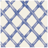 Blue Lattice Cocktail Napkin | Pack of 20