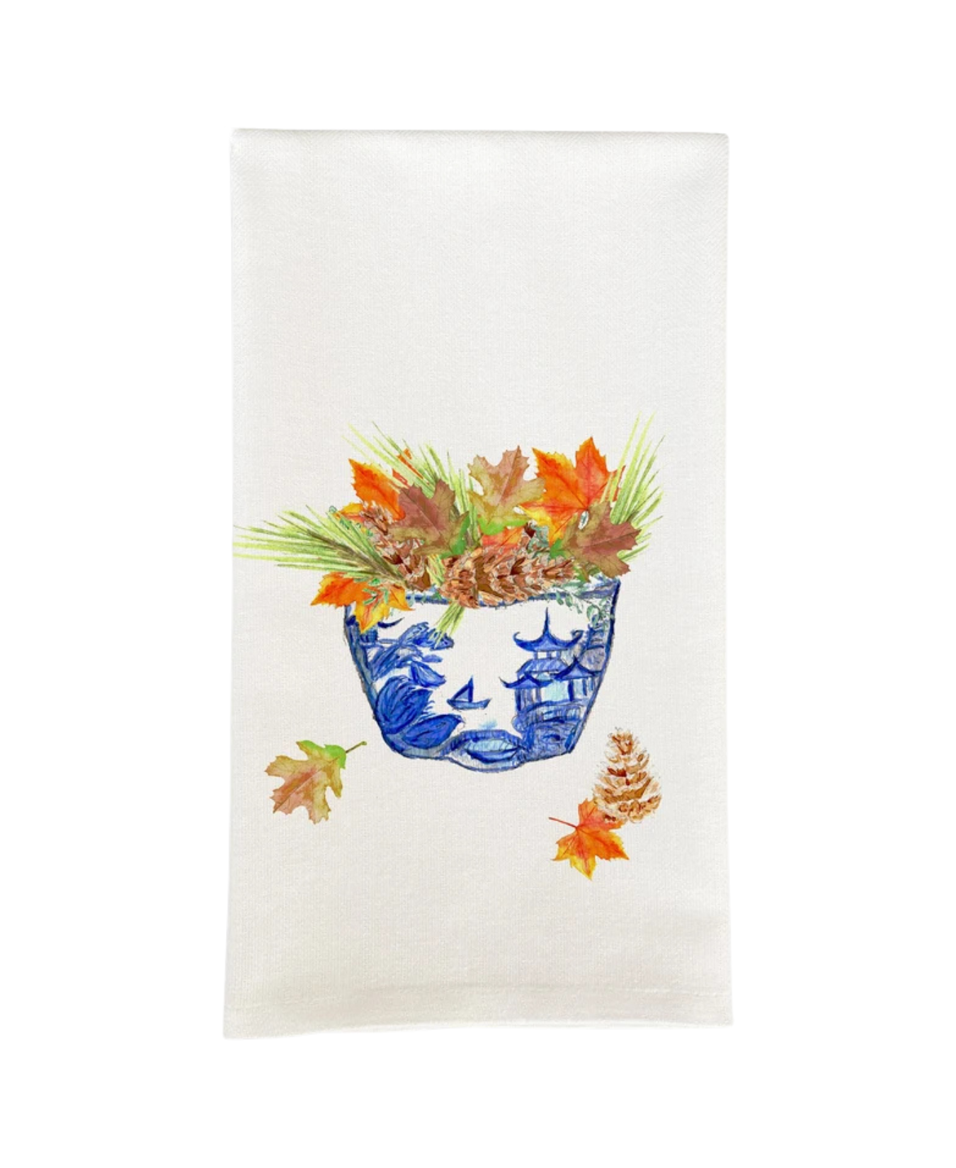 Blue_White_Bowl_with_Fall_Leaves-French Graffiti-D791
