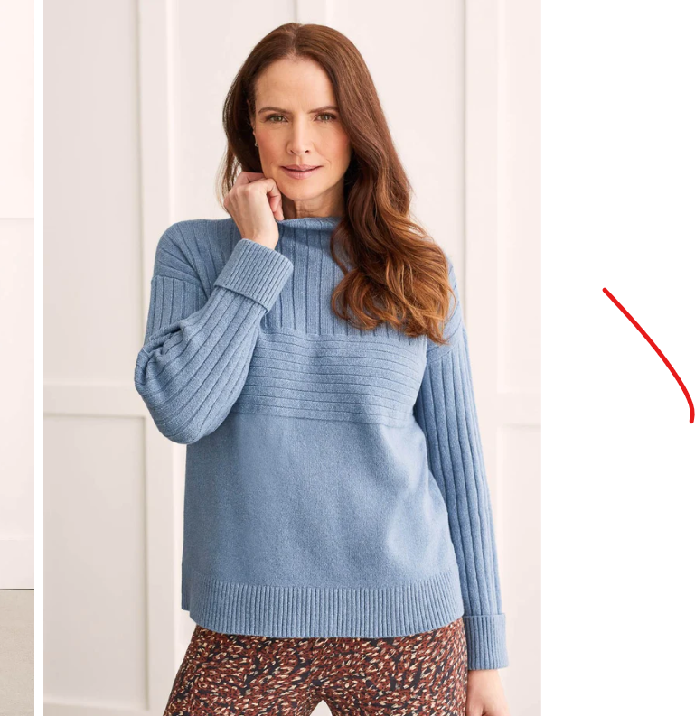 Funnel Neck Sweater-Nomad