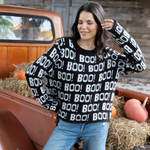 Boo Embroidered Crew Chunky Sweater_Wooden Ships_K57CPE3W693