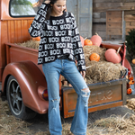 Boo Embroidered Crew Chunky Sweater_Wooden Ships_K57CPE3W693