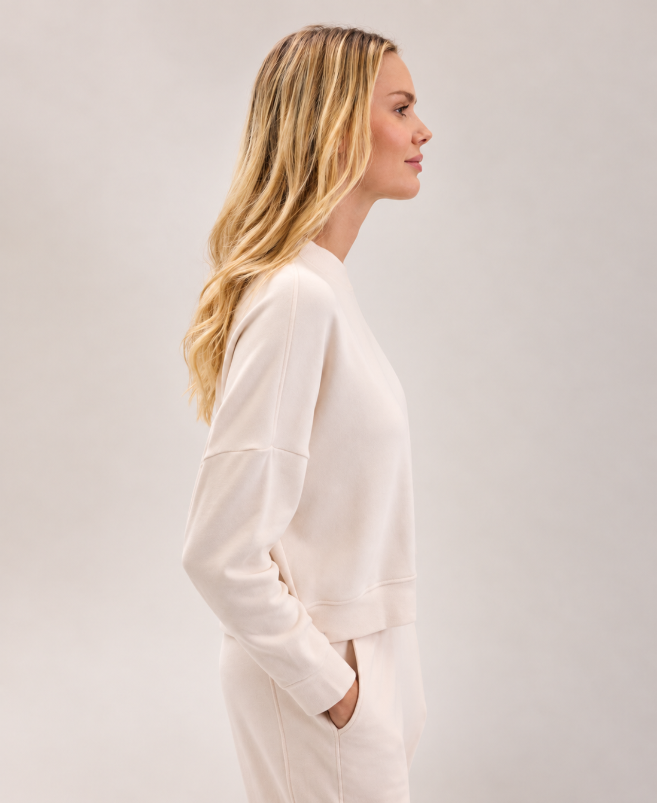 Brushed Fleece Pullover-Barefoot Dreams-BDWMC26891